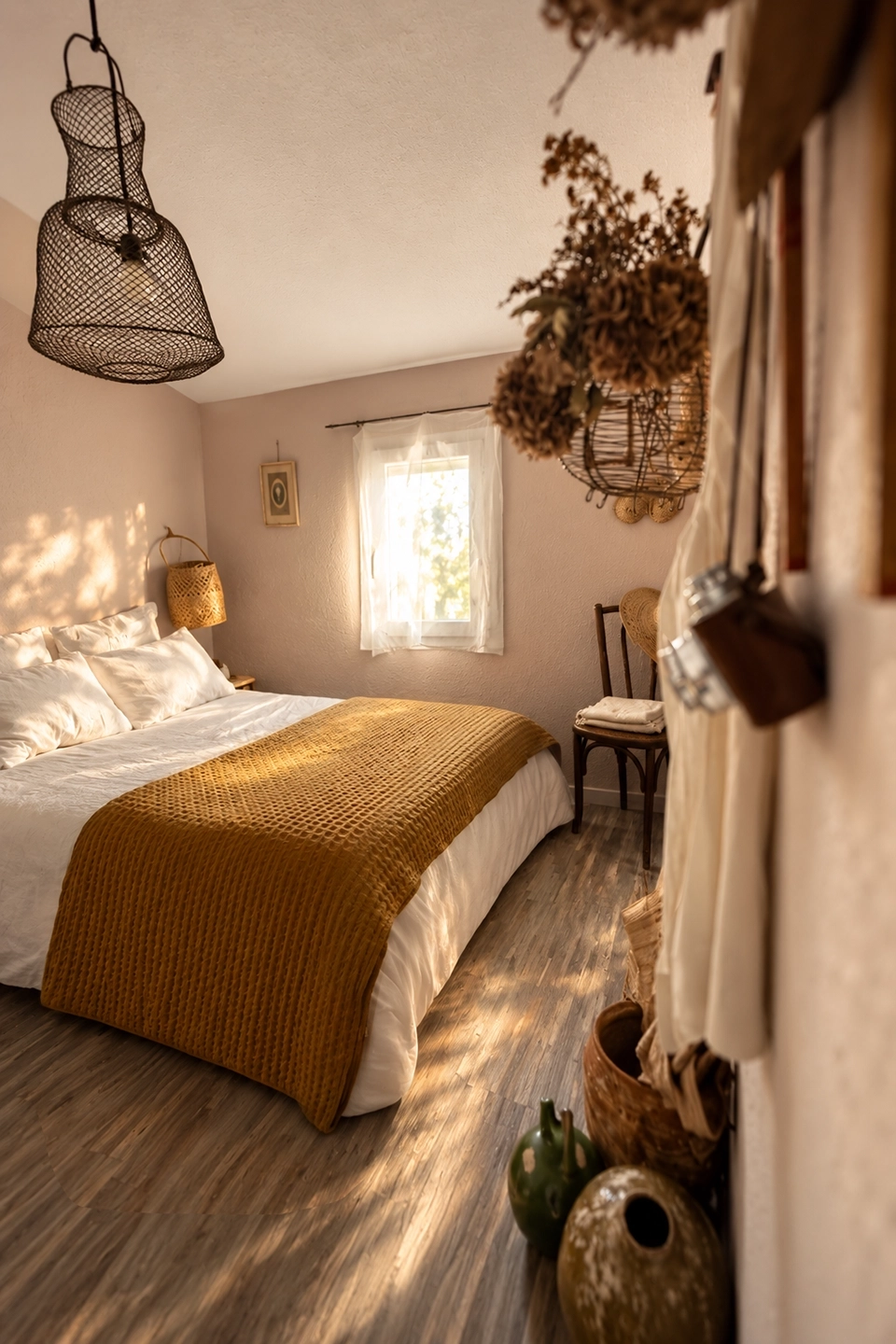 Chambre ouverte sur la lumière
